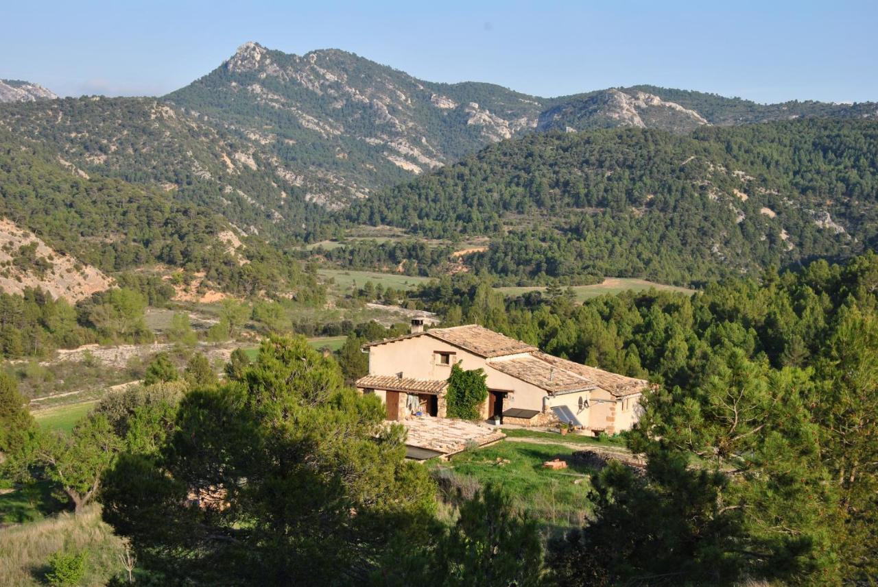 B&B Casa Rural Mas de las Tapias Valderrobres Exterior foto